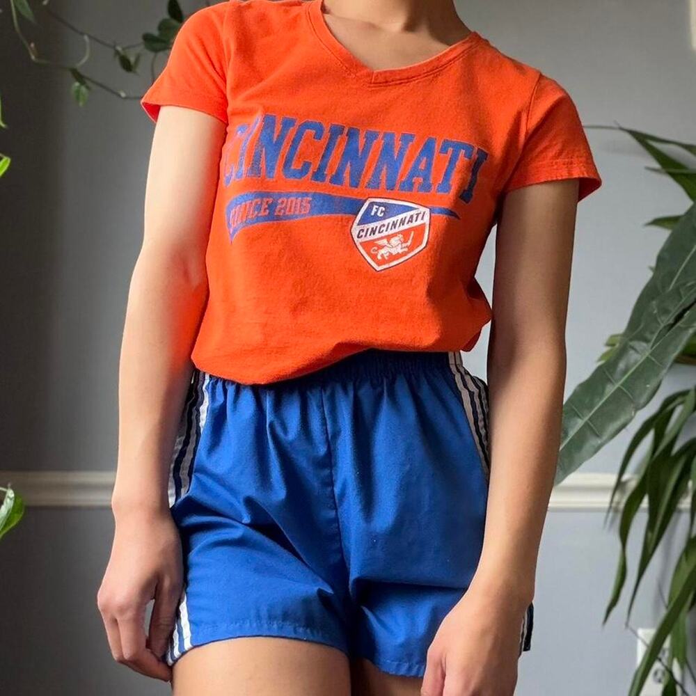 FC Cincinnati orange fitted tee (S)